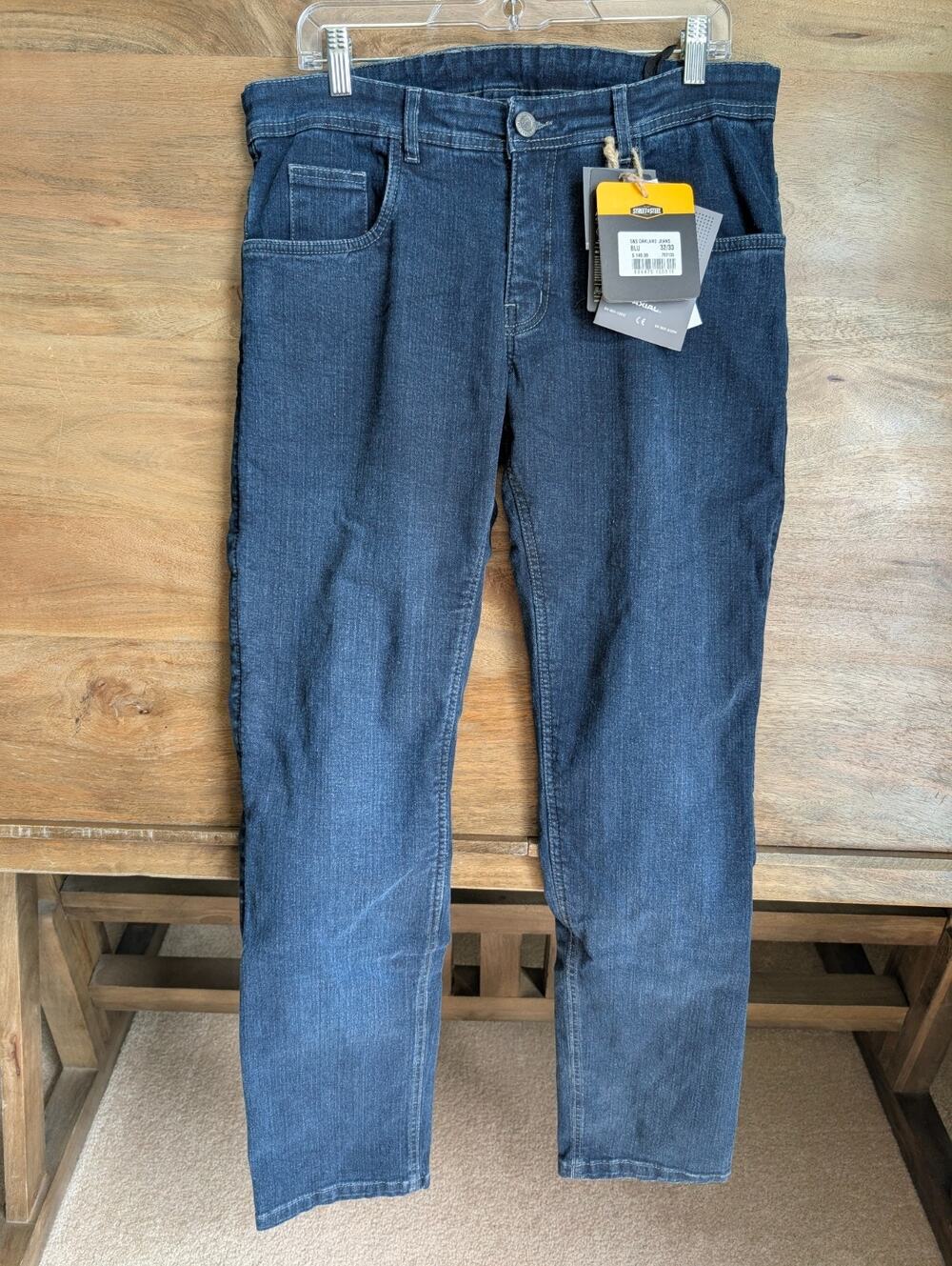 NWT Street & Steel Oakland Riding Jeans Men 32 Blue Denim Protective NPS39675148